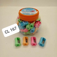 【1BOX=48PCS ! ! !】Changli Pencil Sharpener (CL-167)/ 单孔卷笔刀  **1BOX=48PCS** (PRICE FOR 1BOX)
