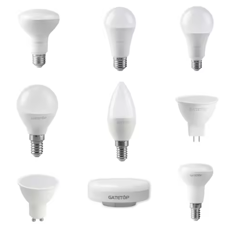 Energy Saving LED Bulbs AC220-240V 3W 5W 7W 9W LED Bulb E27 E14 GU10 MR16 GX53 Spotlight Flicker-fre