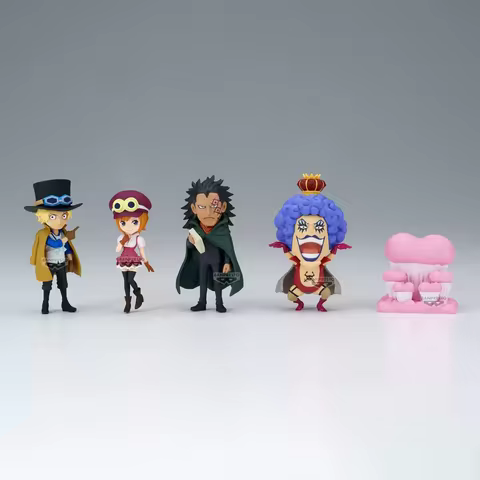 Genuine Bandai Anime One Piece WCF Sabo Koala Monkey D Dragon Emporio Ivankov PVC Action Figures Fig
