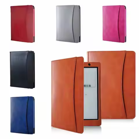 Auto Sleep/Wake 7.8 Inch E-Reader Case Shockproof Leather Folio Shell Magnetic Microfiber Lining for
