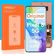 Original for Google Pixel 8 5G LCD Display Pixel 8 Screen Replacement GKWS6 G9BQD Digitizer Touch Sc