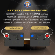 OSIMA Car Battery Bateri Kereta | NS40 NS60 NS70 DIN55 DIN66 75D23L NX120 N70 LN2 LN3 N100 | Bezza M