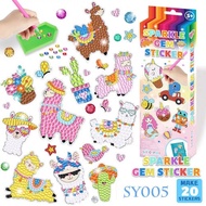 DIY Sticker Gem Children's Toy Sticker Diamond Sparkle Gem Sticker