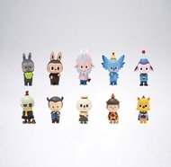 💖原價原封整套How2work labubu zimomo the little monster 盲盒set b set a