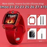[Ready Stock] Silicone Strap+Case Imoo Z1 Z2 Z3 Z5 Z6 Z7 X10 Watch Strap Imoo Z1 Z2 Z3 Z5 Z6 Z7 X10 