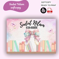 SOFTCOPY PDF SUDUT NILAM HIASAN KELAS DEKORASI TEMA PURPLE