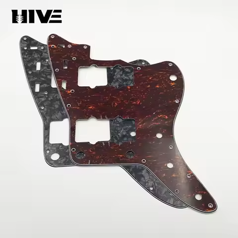 JM Electric Guitar Pearl Cover New 4-layer JM Front Cover Plate Retro Jazz Guitar Panel Anti-Slip Pl