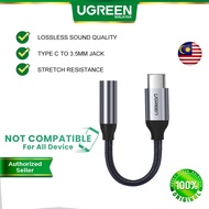 UGREEN USB C to 3.5mm Jack Earphone Cable Headphone Adapter Type C AUX USB C Audio Mic Adapter For S