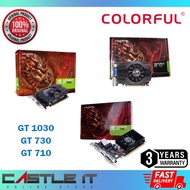 Colorful GT 1030 4GB DDR5 GT 730 GT710 2GB DDR3 Nvidia GeForce Graphic Card GT1030 GT730 GT1030