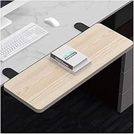 Desk Extender HUA Ergonomic Table Extender Tray, Wrist Rest Support Board With Clamps, Desktop Exten
