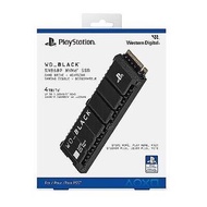 (全新) PS5 光碟版 數碼版 /PS5 Slim/PS5 Pro 數碼版 主機 專用 WESTERN DIGITAL WD-BLACK SN850P NVME SSD 固態硬碟 硬碟 (4 TB/