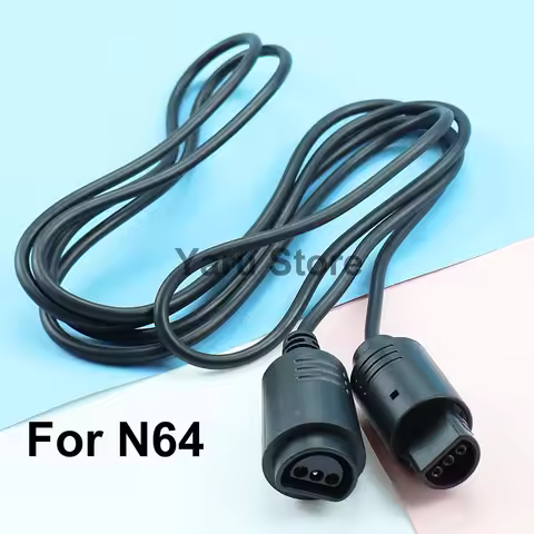 Yaru Store For N64 Game Console Extension Cable PVC Material Extended Cord For Nintend 64 Controller