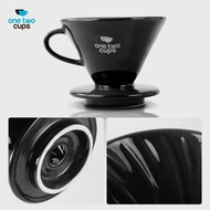 Coffee Tool One Two Cups Filter Coffee Filter V60 Dripper Glass Coffee Filter