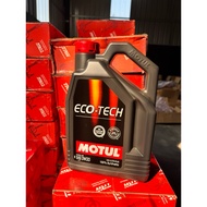 MOTUL ECO-TECH 0w20 (3.5L) 100% original Fully Synthetic Engine Oil.