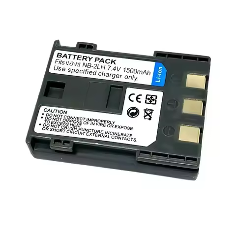NB-2LH 7.4V 1500mAh NB-2L Camera Battery+Charger For 350D 400D For Rebel XT XTI G7 G9 S80 S70 S60 S5