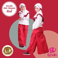 Rok Celana Anak Sekolah Rocella Maryam Kids Red - Rok Celana Seragam Anak Sekolah SD Rok Panjang Per