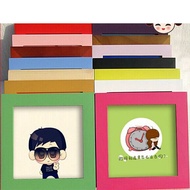 Cheap meka face 20x20 cm square photo frame