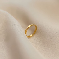 Cincin Belah Rotan Fesyen Emas 916 Original