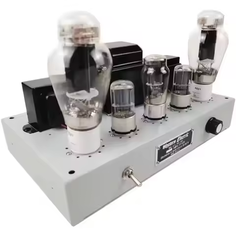 AOSIBAO 6N9P Push 2A3 Vacuum Tube Amplifier 2.0 Stereo 8W class A Tube Power Amplifier Audio Pure ha