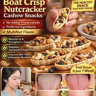 Eight Treasures Nut Boat Tart Mixed Nuts Thin Crisp Boat Snacks Pastry Boat Towers