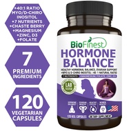 Biofinest Hormone Balance Supplement - 40:1 Myo D-Chiro Inositol Menstrual Period Cycle PCOS Pregnan