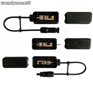TRENDYZONE0I Photovoltaic Connector, Waterproof UV Resistant  Connector Panel Adaptor, Professional 