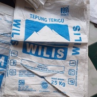 karung tepung 25 kg bekas