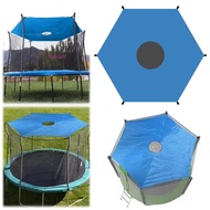 HARRIETT Trampoline Sunshade Roof, Waterproof Rain Protection Trampoline Shade Cover, 6/8/10ft Oxfor