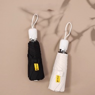 E0603-Mini Automatic Umbrella Vinyl Sunscreen Anti-Ultraviolet Sunshade Folding Umbrella Sun Umbrell