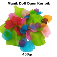 MOTE DOFF BEADS WITH CHIPS LEAF MOTIF / DOFF LEAF MOTE / DOFF LEAF BEADS PRICE /450gr