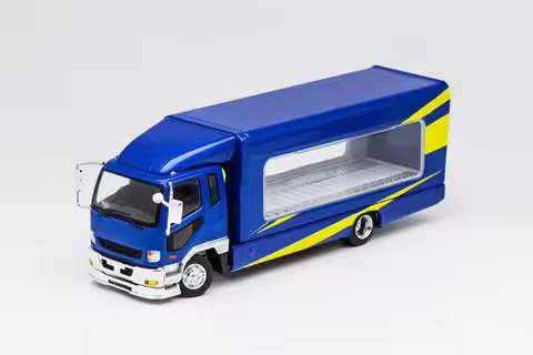GCD 1/64 Fuso Fighter Mk2 FK 2017 Raised Transparent Truck Simulation/Ram Mammoth limited888 Alloy V