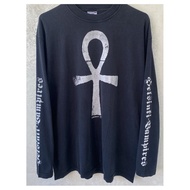 100% Cotton Retro 69 Eyes Helsinki Vampire Band Long Sleeve Printed Round Neck Casual High Street St