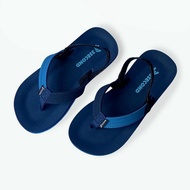 3Second Kids Boys Flip Flop Slippers With Ankle Strap Navy H050423