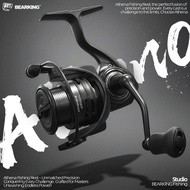 BEARKING ATHENA-B NEW Carbon Spinning Reel, 134G Ultralight Weight, 5.2:1 Ratio, 6KG Max Drag, Featu