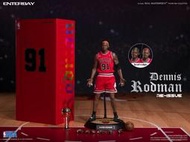 海洋模型4/12 ENTERBAY: 1/6 NBA公牛隊 丹尼斯·羅德曼Dennis Rodman (三頭雕 復刻版)