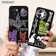 Softcase Motif Metal Band Silicone OPPO Reno 12 5G 11 f11 A79 A17 A16 A57 A77s A76 A55 A54 A74 A95 R
