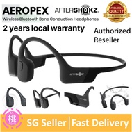 AfterShokz Aeropex - Open-Ear Bluetooth Bone Conduction Sport Headphones