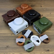 ZV1F PU Half Case Bag Base Cover + Shoulder Strap for Sony ZV-1F ZV1 II ZV1M2 Camera