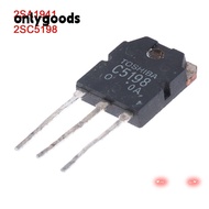 ONLYGOODS 3 Pairs Audio Amplifier Durable C5198 Original 2SC5198