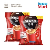 Combo 2 Bịch Cà phê hòa tan Nescafé 3in1 công thức cải tiến vị Nguyên bản Và Cà phê Sữa đá