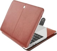 Dorca® Laptop Case Cover Compatible with Lenovo IDEAPAD Slim 3 (81WE01QLIN) Laptop (Slim & PU Leathe
