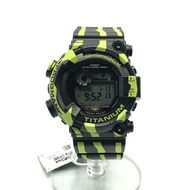 卡西歐 G-SHOCK FROGMAN GW-8200TPF-1JR 手錶，黑色/綠色配色，毒箭蛙圖案