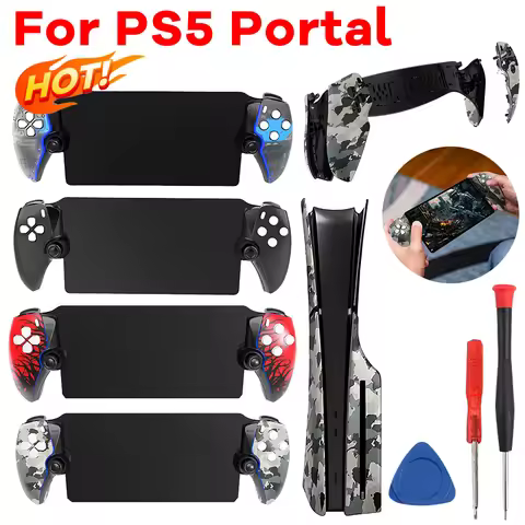 For PS5 Portal Cover Protective Shell Shockproof Protective Skin Cover Replacement Hard Cover Case S