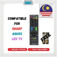 Sharp remote control smart TV replacement for Sharp Aquos Led TV