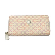 Coach 經典圓形拉鍊長版皮夾
COACH米色 [二手]