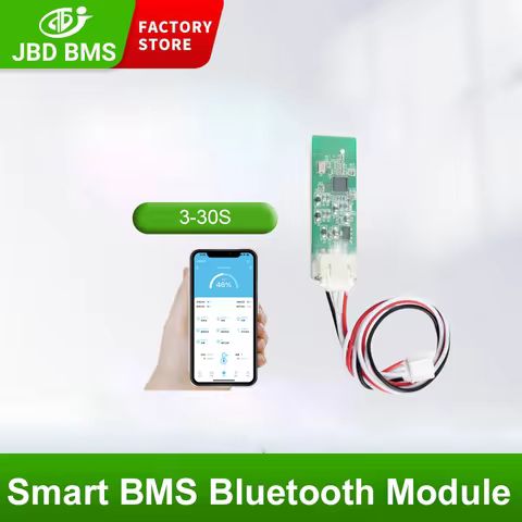 JBD Smart BMS Bluetooth Module 3S-30S LiFePo4 Li-ion Lithium Bms Accessories Bluetooth Communication