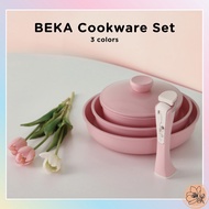 Beka x Blanc Pot IH Cookware 4p Set Added New Color