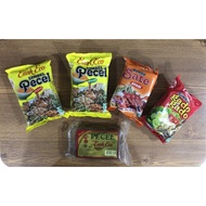 Enak eco peanut sauce variants - sambal pecel, bumbu sate, bumbu gado gado