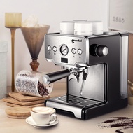 Gemilai เครื่องชงกาแฟ เครื่องชงกาแฟอัตโนมัติ เครื่องชงกาแฟสด เครื่องชงกาแฟเอสเพรสโซ การทำโฟมนมแฟนซี 1450w semi-automatic coffee machine set Simpler
