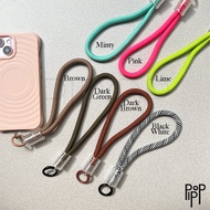 GANTUNGAN HP Colorful String Cell Phone Lanyard
